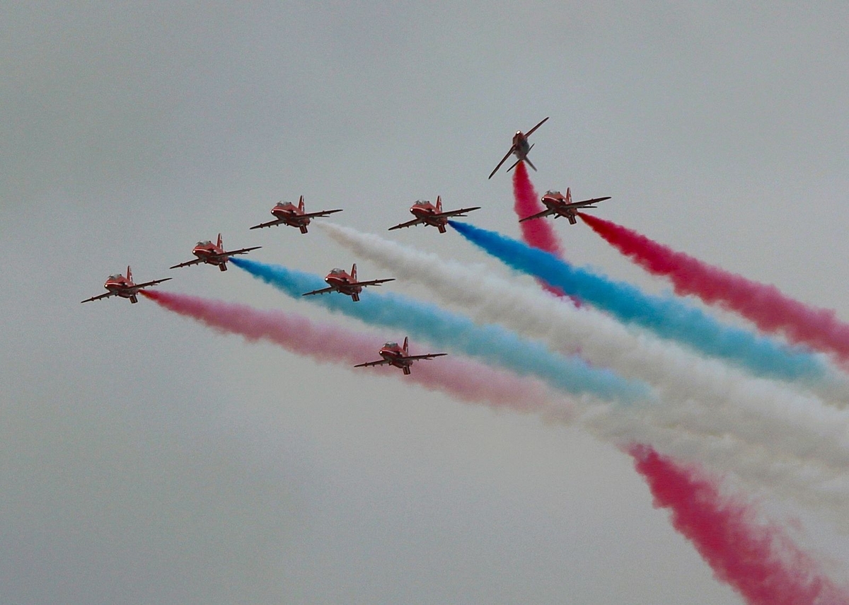 Red Arrows Blackpool - Clive Bond